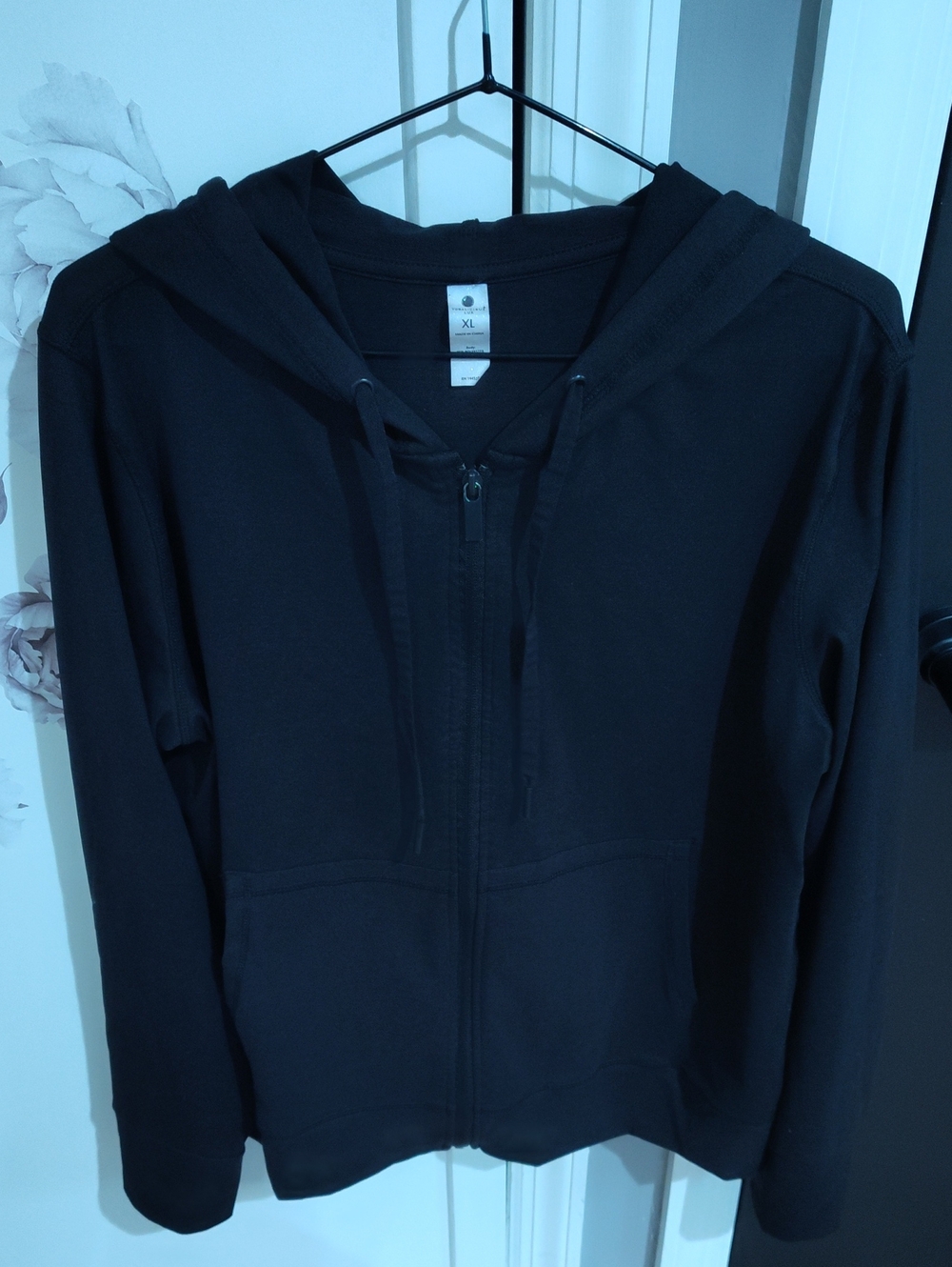 Yogalicious Black Luxe Zip Hoodie